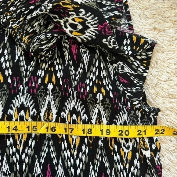 Loft Womens Tiered Swing Dress size Large Tall - Picture 6 of 13